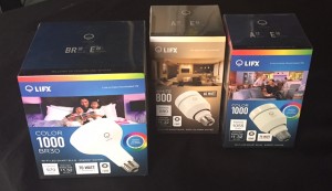 LIFX bulb boxes