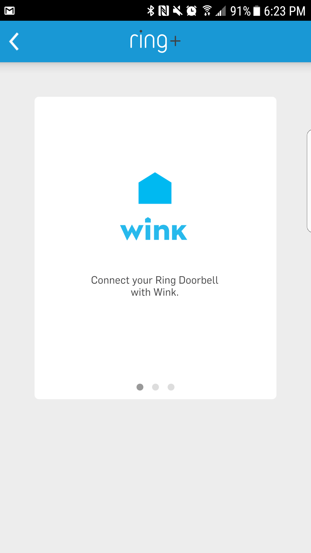 I chose to connect it to my Wink Hub 2.